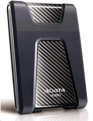 ADATA Durable HD650 (1TU31-CBK) 1 TB schwarz / Externe Festplatte / 2,5 Zoll / USB 3.2 Gen 2 - (USB-A 3.1)