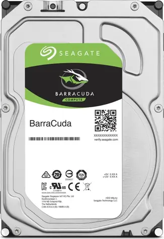 Seagate BarraCuda 6 TB / HDD / 3,5" SATA III / 5.400 U/min / 256 MB Cache / Bulk