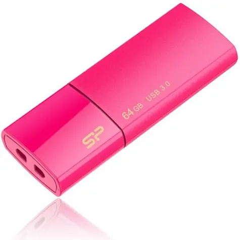 Silicon Power Blaze B05 64GB rosa / Flash Disk / USB 3.1