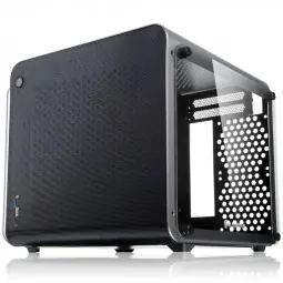 RAIJINTEK Metis EVO TG silber / Mini-ITX / mit transparentem Seitenteil / USB 3.0 / USB 3.1 (Typ C) / ATX|SFX / ohne Netzteil