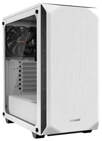 be quiet! PURE BASE 500 Fenster weiß / ATX / 2x USB 3.0 + 2x Klinke 3,5mm / 2x 140 mm