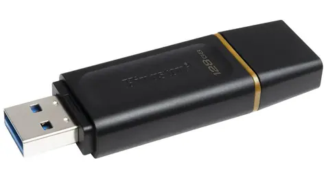 Kingston DataTraveler Exodia 128GB gelb / Flash Disk / USB 3.2 Gen 1 - (USB-A 3.0)