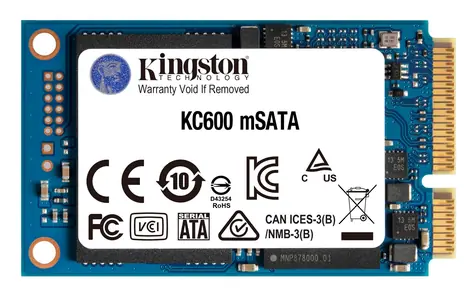 Kingston KC600 512 GB (mSATA) / SATA III 