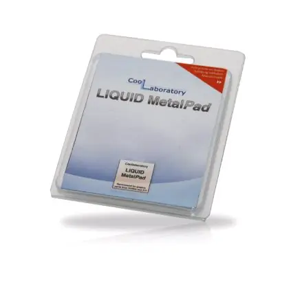 Coollaboratory Liquid MetalPad - 1x CPU / 20 x 20 mm / 1 Stück