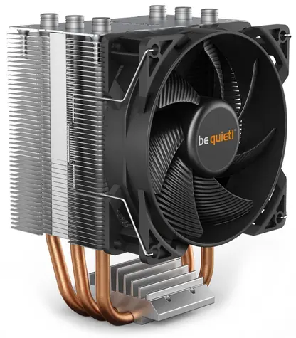 Be quiet! Pure Rock Slim 2 / 1x 92 mm PWM / 25,4 dB bei 2000 U/min / Intel + AMD