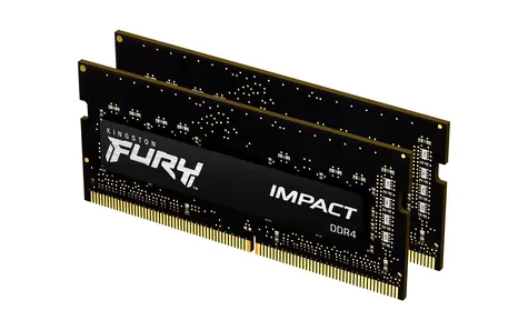 Kingston FURY Impact 64 GB (2 x 32 GB) DDR4 3200 MHz / CL20 / SO-DIMM / 1,2 V / Nicht-ECC / Nicht registriert
