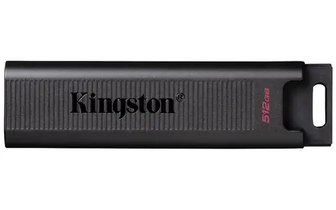 Kingston DataTraveler Max 512GB schwarz / Flash Disk / USB 3.2 Gen 2 - (USB-C 3.1)