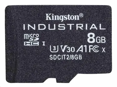 Kingston microSDHC 8GB Industrial / UHS-I V30 / U3 / Klasse 10