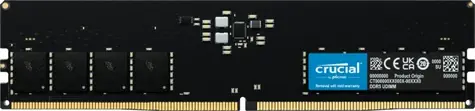 CRUCIAL 16 GB (1x16 GB) 4800 MHz / DDR5 / PC5-38400 / CL40-39-39 / 1,1 V / Single Rank x8