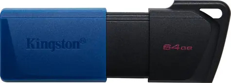 Kingston DataTraveler Exodia M 64GB blau / Flash Disk / USB 3.2 Gen 1 - (USB-A 3.0)