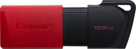 Kingston DataTraveler Exodia M 128GB rot / Flash Disk / USB 3.2 Gen 1 - (USB-A 3.0)