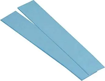 ARCTIC Thermal Pad TP-2 120 x 20 mm - 0,5 mm (2 Stück) / Wärmeleitfähigkeit 6,0 W / Dichte 3,20 g pro cm3