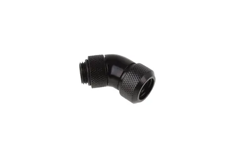 Alphacool Eiszapfen 13mm Klemmverschraubung HardTube drehbar 45° G1/4 schwarz 