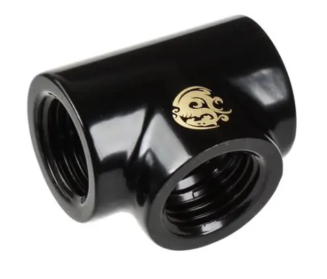 BitsPower T-Verteiler 3x G1/4" (IG) mattschwarz