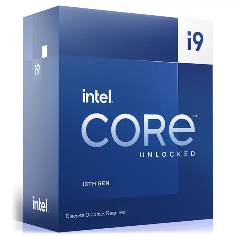 Intel Core i9-13900KF bei 3,0 GHz / TB 5,8 GHz / 24C32T / L3 36 MB / Kein VGA / Raptor Lake / 253 W