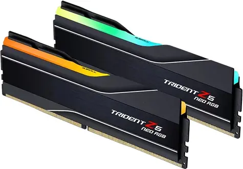 G.Skill Trident Z5 Neo RGB 32 GB (2 x 16 GB) 6000 MHz EXPO / DDR5 / CL30-38-38-96 / 1,35 V / XMP 3.0 