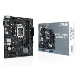 Asus Prime H610M- R D4 / H610 / LGA 1700 / 2x DDR4 / PCIEx16 / 1x GLAN / microATX