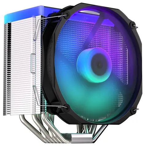 Endorfy Fortis 5 ARGB / CPU-Kühler / 140 mm / 1400 U/min / 220 W TDP / ARGB / 6 Heatpipes / PWM / für Intel & AMD / Kundendienst