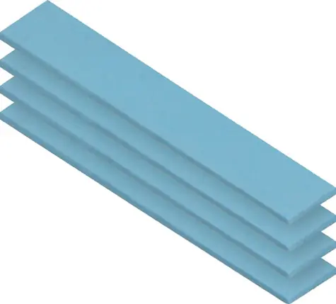 ARCTIC Wärmeleitpad TP-3 120 x 20 mm - 1,5 mm 4 Stück / Dichte 3,40 g pro cm3