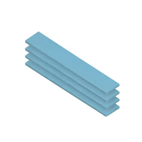 ARCTIC Wärmeleitpad TP-3 200 x 100 mm - 0,5 mm 2 Stück / Dichte 3,40 g pro cm3