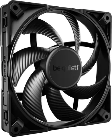 be quiet! SILENT WINGS PRO 4 PWM 140 schwarz / 140 mm / Fluiddynamisches Lager / 36,8 dB bei 2400 U/min / 97,41 CFM / 4-polig