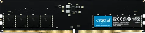 CRUCIAL 16 GB (1x16 GB) 5600 MHz / DDR5 / DIMM / CL46 / 1,1 V