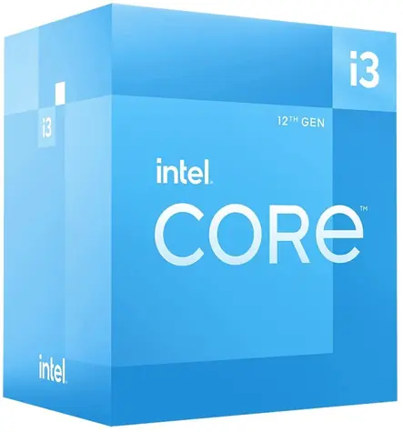 Intel Core i3-12100F bei 3,3 GHz - TRAY / TB 4,3 GHz / 4C8T / L2 5 MB / kein VGA / 1700 / Alder Lake / 58 W