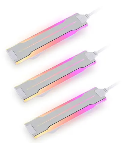 Lian Li UNI FAN P28 Side ARGB Strip 3 Stück weiß / LED-Streifen für P28-Lüfter