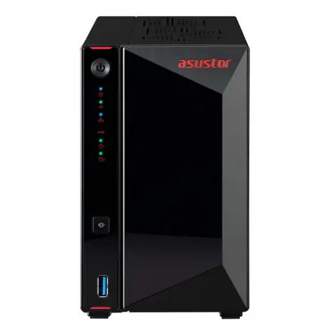 Asustor Nimbustor 2 Gen2-AS5402T / 2x HDD / 4X M.2 SSD / Celeron N5105 2,0GHz / 4GB RAM / HDMI / 3x USB / 2x 2,5 GLAN