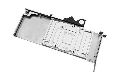 EKWB EK-Pro GPU WB RTX A5500 - Nickel + Inox