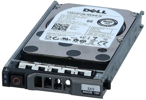 DELL -Festplatte 600 GB / 2,5" / SAS 6GBps / 10000 U/min / für PowerEdge-Server