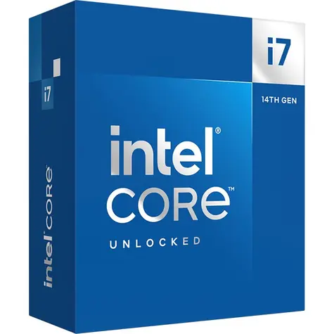 Intel Core i7-14700KF bei 3,4 GHz - TRAY / TB 5,6 GHz / 20C28T / L3 33 MB / ohne VGA / Raptor Lake Refresh / 253 W