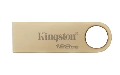 Kingston DataTraveler SE9 G3 128 GB Gold / Flash-Disk / USB 3.2 Gen 1 - (USB-A 3.0) 