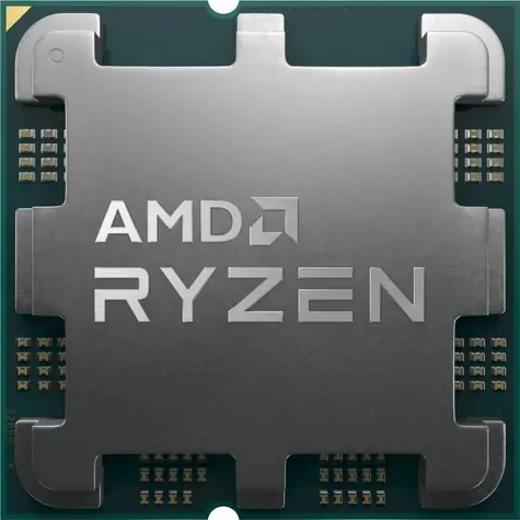 AMD RYZEN 5 7500F bei 3,7 GHz - TRAY / Turbo 5,0 GHz / 6C12T / L2 6 MB L3 32 MB / AM5 / Zen 4 / 65 W