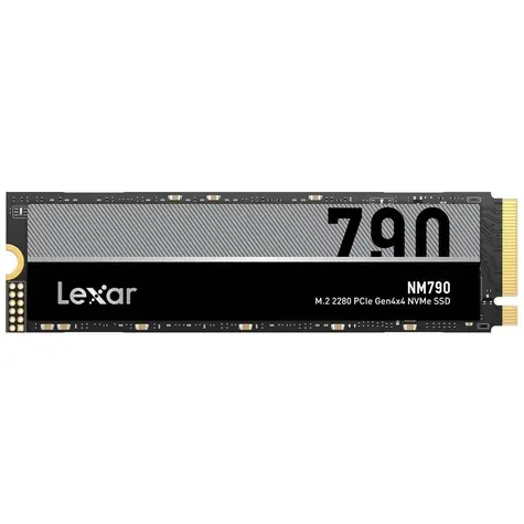 Lexar NM790 512 GB / M.2 2280 / PCle Gen4 / Lesen: 7200 MBit/s / Schreiben: 4400 MBit/s 