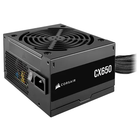 Corsair CX-Serie CX650 / 650 W / 80 PLUS Bronze / aktives PFC / 120-mm-Lüfter / ATX