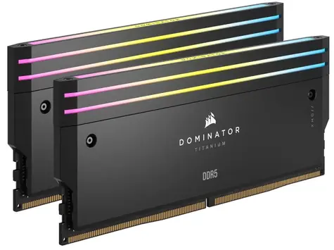 Corsair Dominator Titanium 32GB (2x 16GB) DDR5 6000MHz schwarz / CL30 / DIMM / XMP 3.0