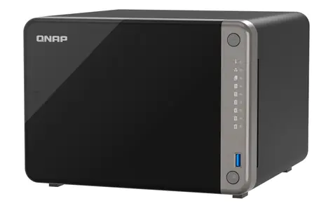 QNAP TS-AI642-8G / 6x HDD / Cortex-A76 2,2 GHz / 8 GB DDR4 / 3,5"&2,5" SATA / 1x 2,5GLAN