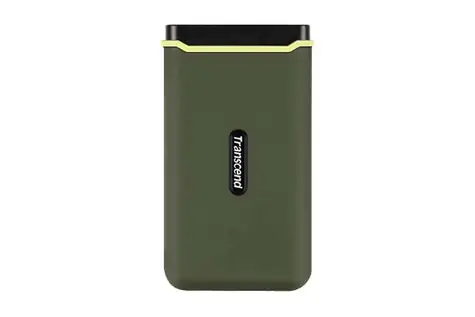Transcend ESD380C Externe SSD 4 TB grün / USB-C 3.2 Gen 2x2 / R: 2000 MB/s / Schreiben: 2000 MB/s