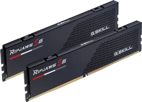 G.Skill Ripjaws S5 (2x16GB) 6000MHz schwarz / DDR5 / 32-38-38-96 / 1,35V / XMP