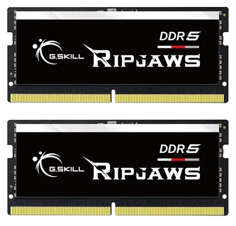 G.Skill Ripjaws 32 GB (2x 16 GB) 4800 MHz / DDR5 / CL34 / SO-DIMM / 1,1 V / XMP 3.0