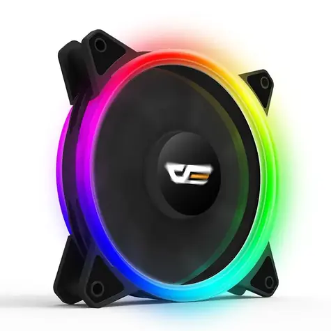 darkFlash DR12 PRO schwarz / 120 mm / 1200 U/min / 16 dBA / 38 CFM / 6-polig
