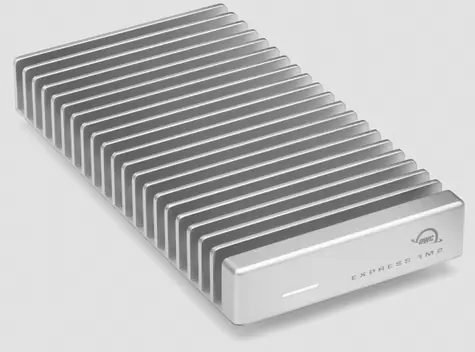 OWC Express 1M2 / USB-C-Außenrahmen für M.2-Festplatte / USB4 / Thunderbolt