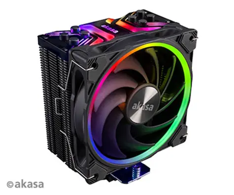 Akasa Soho H4 PLUS / 1x 120 mm / Hydro Dynamic Bearing / 31,8 dB bei 2000 U/min / 52,91 CFM / AMD + Intel