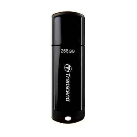 Transcend JetFlash 700 256 GB schwarz / Flash-Laufwerk / USB-A 3.1 Gen1