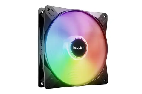 be quiet! Light Wings LX ARGB PWM Schwarz / 140 mm / Gewehrlager / 30,5 dB bei 1800 U/min / 75,3 CFM / 4-Pin-PWM + 3-Pin