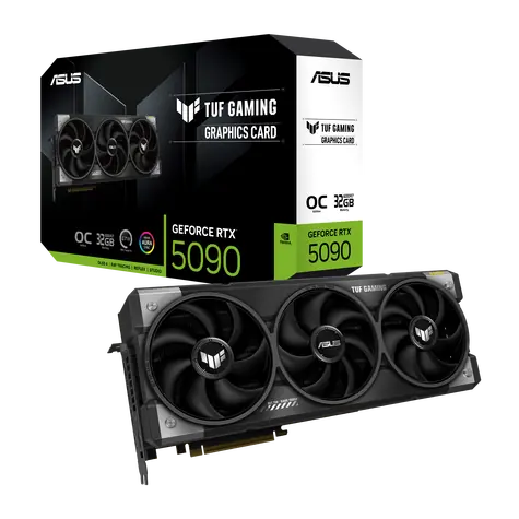 Asus TUF Gaming GeForce RTX 5090 32 GB OC / 2407 MHz / 32 GB GDDR7 / 512-Bit / 2x HDMI + 3x DP / 1000 W (16)