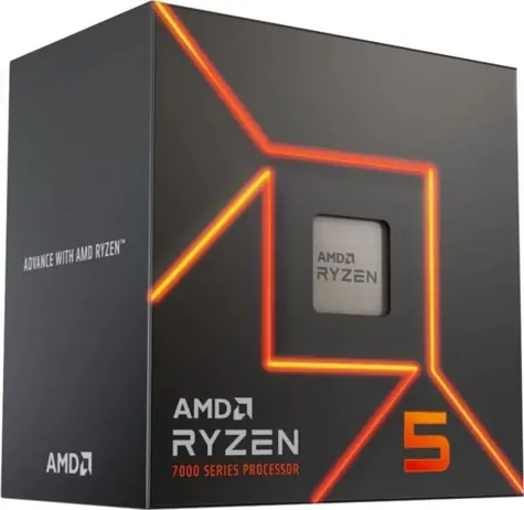 AMD RYZEN 5 7600X3D 4,1 GHz / Turbo 4,7 GHz / 6C12T / L2 6 MB / L3 96 MB / AM5 / Zen4 / 65 W