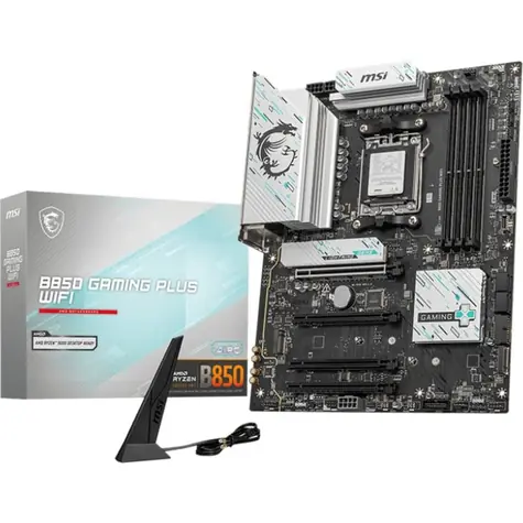 MSI B850 GAMING PLUS WIFI / B850 / 4X DDR5 / 1x 5GLAN / Wi-Fi 7 / ATX