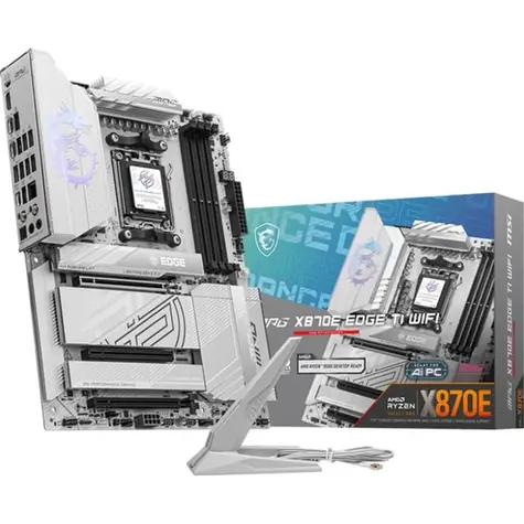 MSI MPG X870E EDGE TI WIFI / AMD X870 / DDR5 / SATA III RAID / USB / 5GLAN / M.2 / WLAN / sc.AM5 / ATX